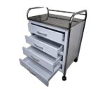 ترالی پانسمان استیل 4 کشو - Image 2