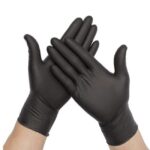 دستکش نیتریل مشکی