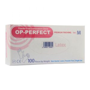 دستکش لاتکس بدون پودر ایرانی سایز M