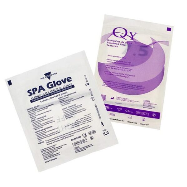 دستکش جراحی استریل پودری سایز 7 - Image 1