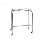 پایه لگن دو خانه استیل بلند