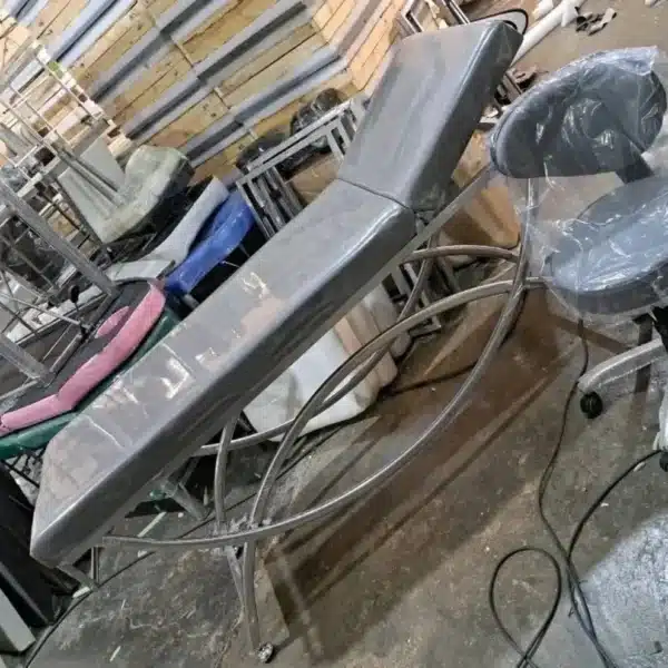 تخت یک شکن پایه ثابت مدل هلالی ( معاینه - ماساژ - تتو ) - Image 5